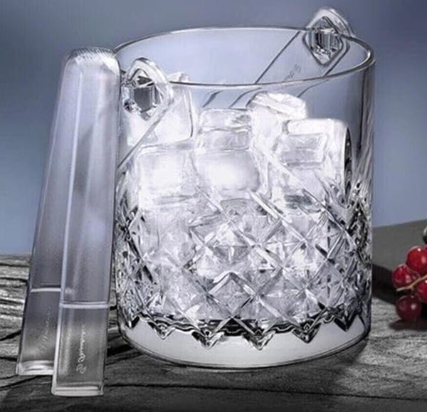 Pasabahce Timeless Ice Bucket With Tongs