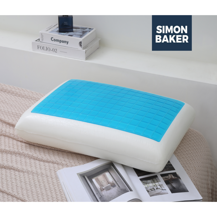 Simon Baker - Memory Foam Cooling Gel Pillow 40 x 60 cm
