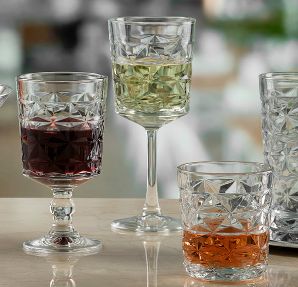 Pasabahce Estrella Short Stem Wine Glass 330ml (Set of 4)