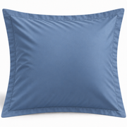 Simon Baker | 300TC 100% Egyptian Cotton Oxford Satin Stitched Pillowcase French Blue