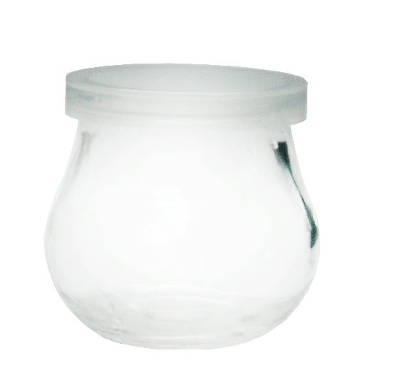 6 Pack Spice Jar With Plastic Snap-On Lid - 75ml
