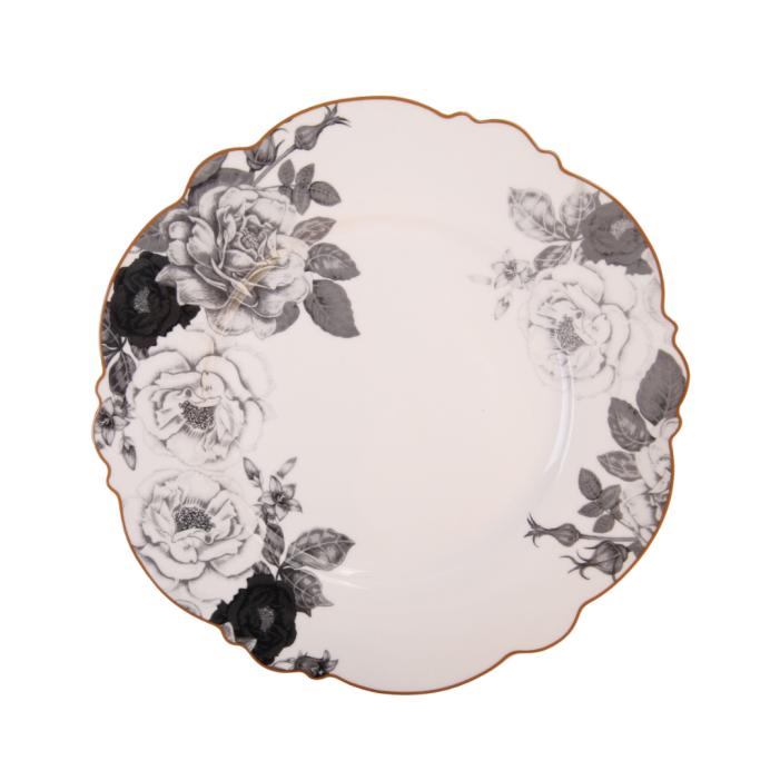 JENNA CLIFFORD - Black Rose Charger