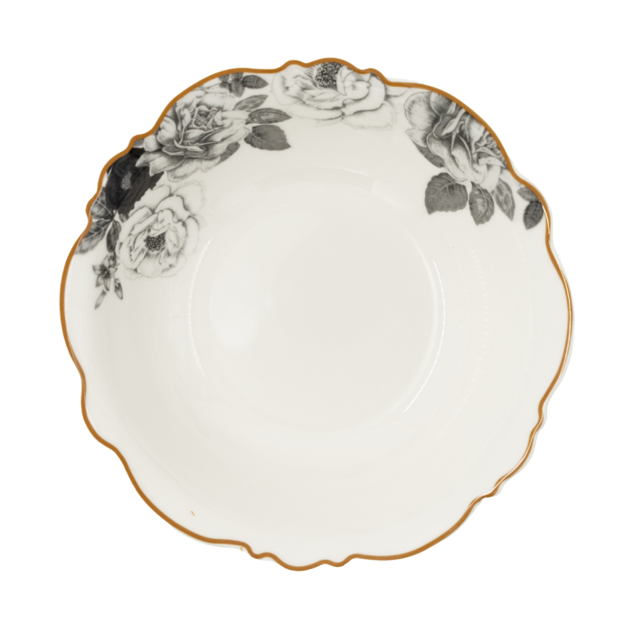 JENNA CLIFFORD - Black Rose Salad Bowl