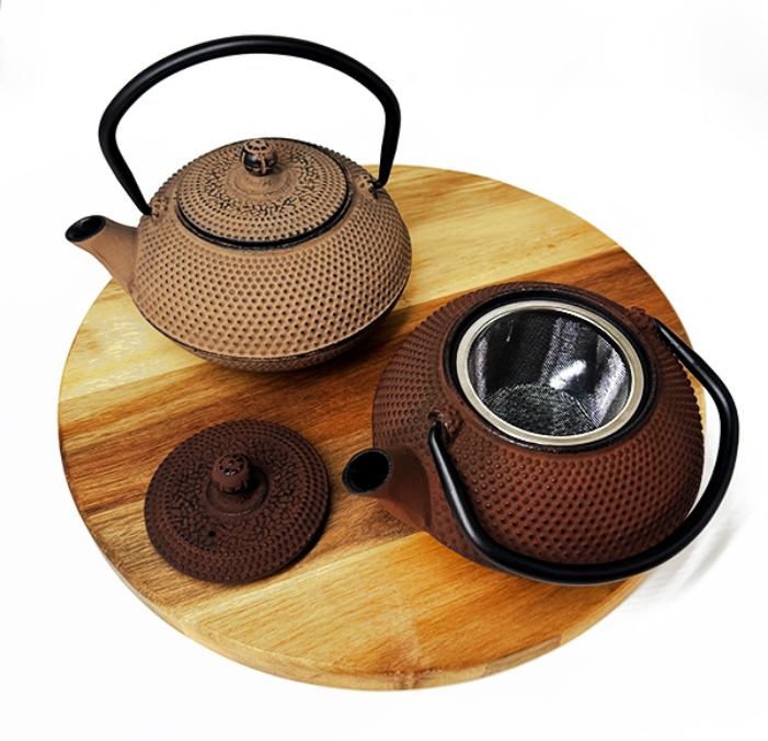 Nova Cast Iron Teapot Brown 650ml