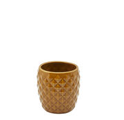 Genware Brown Pineapple Tiki Mug 400ml
