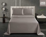 Simon Baker - TENCEL™ Lyocell 300TC Sheets Set - Grey