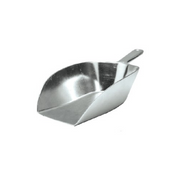 Ice Scoop Round Aluminium 360mm
