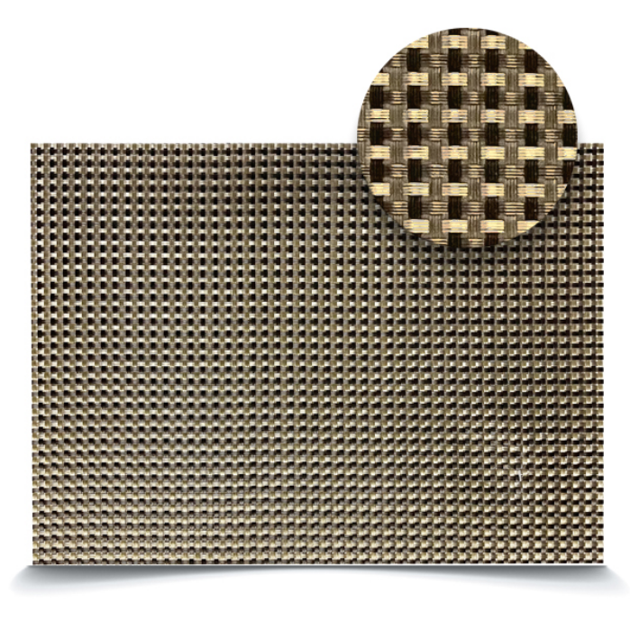 Broad Weave Beige Placemat 30cm X 41cm (Set of 12)