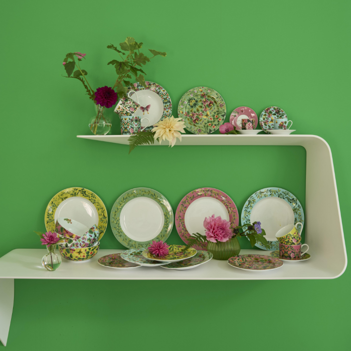 Ikebana Cup & Saucer Set of 2