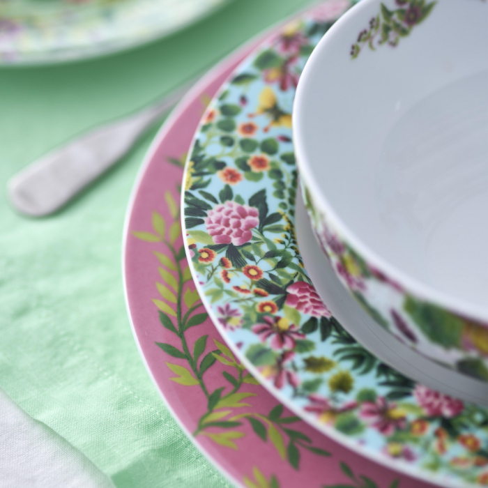 Ikebana Dinner Plate Set of 4