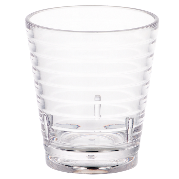 Polycarbonate Stack Whiskey 280ml (Set of 6)