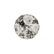 JENNA CLIFFORD - Black Rose Side Plate Set of 4