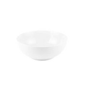JENNA CLIFFORD - Embossed Lines Salad Bowl 25cm - Whisper White