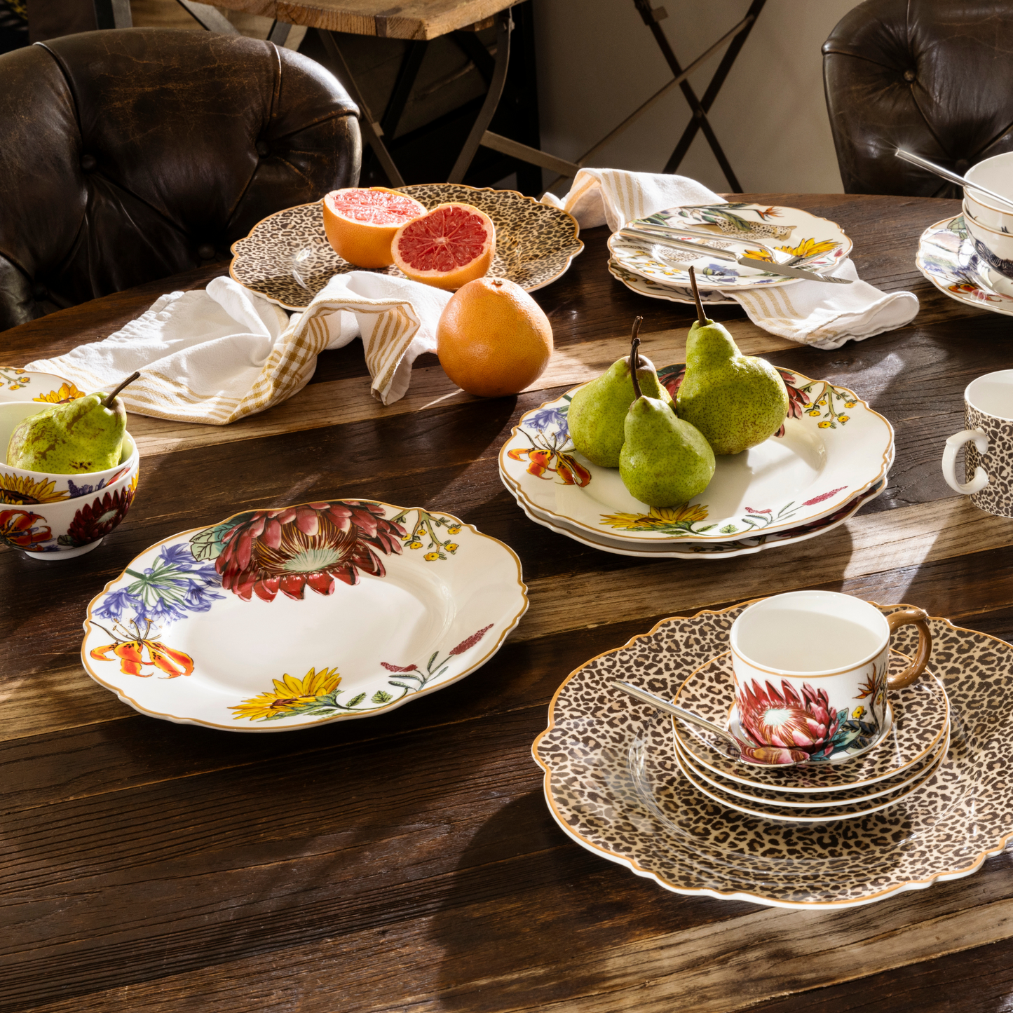 JENNA CLIFFORD - Wild Bloom Dinner Plate Set of 4