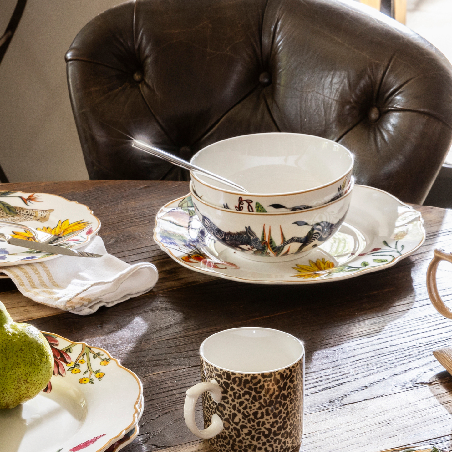 JENNA CLIFFORD - Wild Bloom Cereal Bowl Set of 4