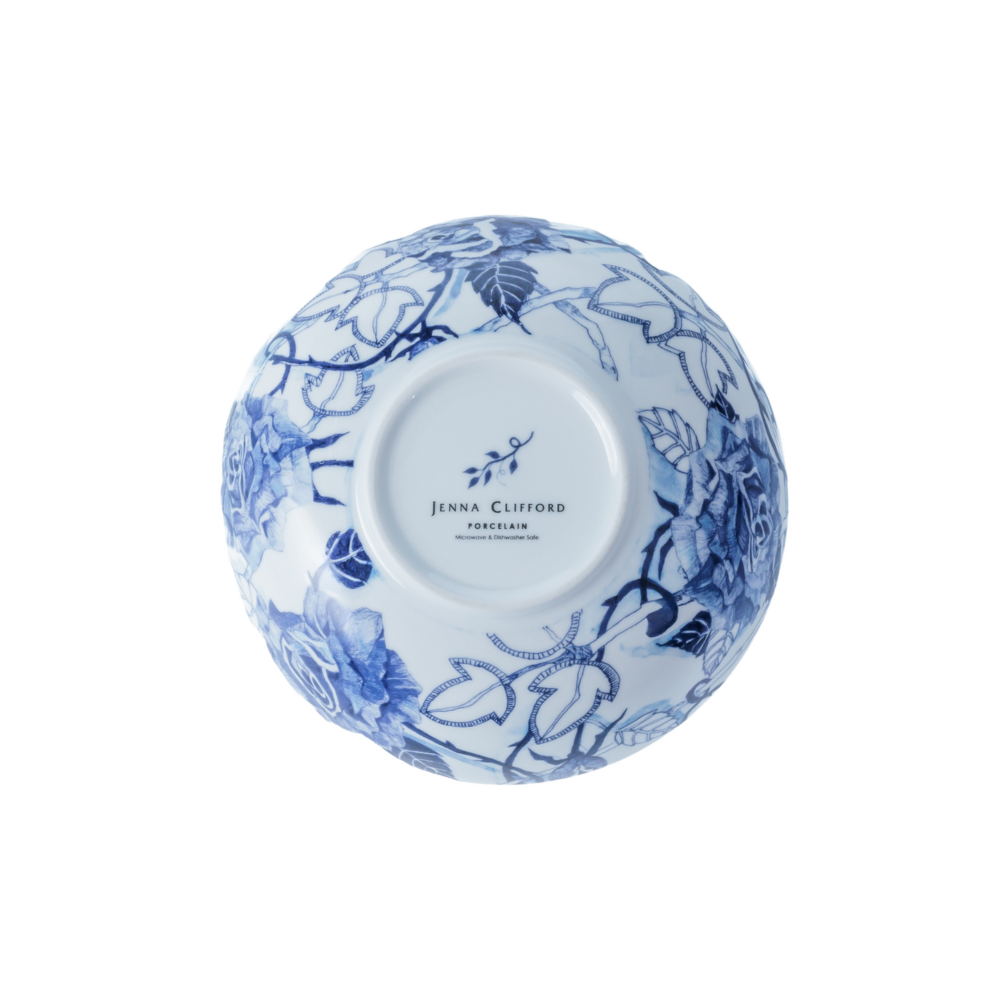 Peacock Sapphire Garden Cereal Bowl Set of 4