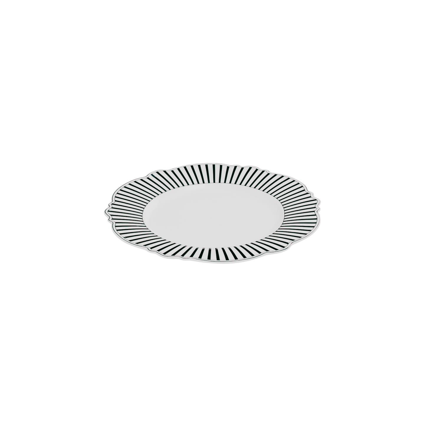 JENNA CLIFFORD - Ivory Noir Side Plate Set of 4