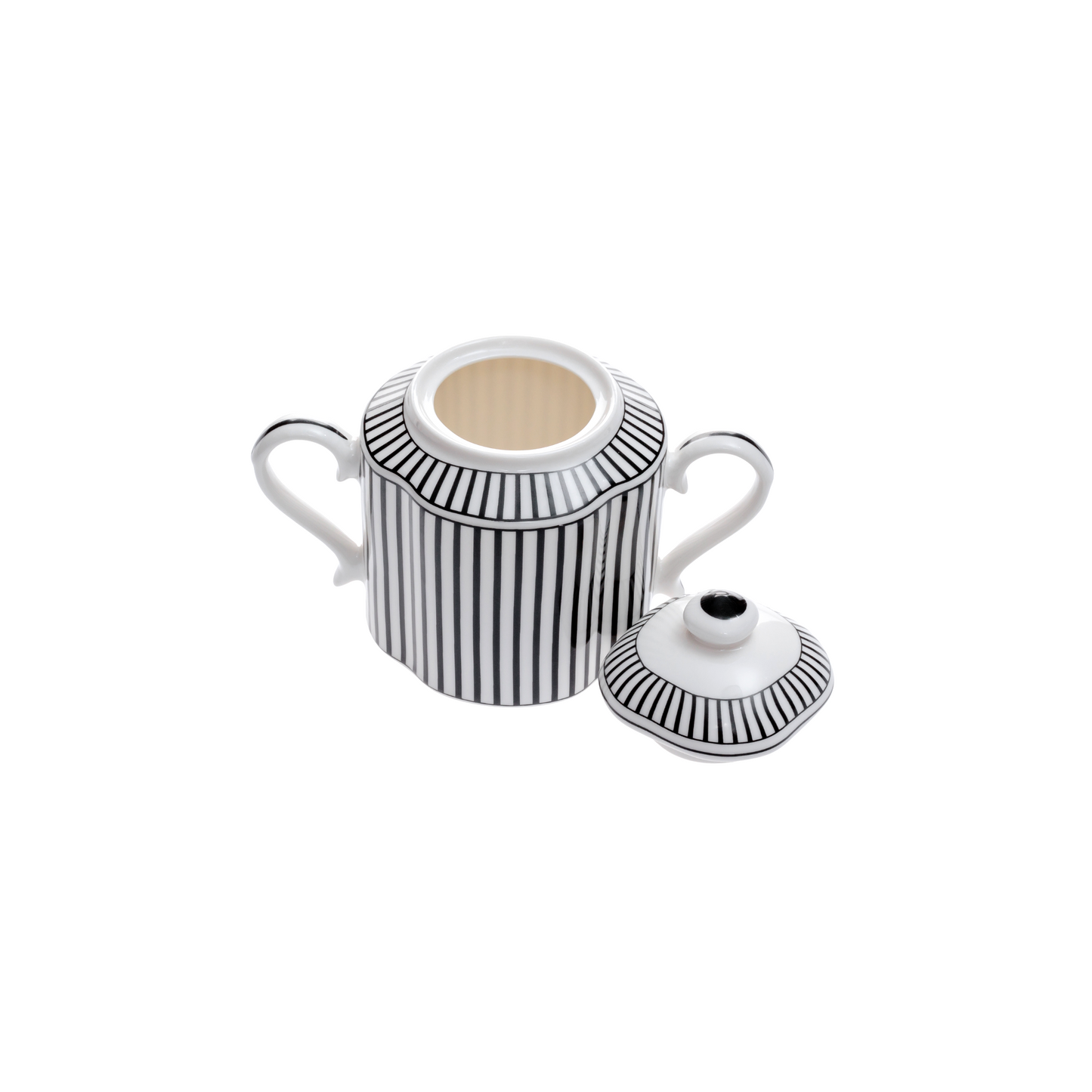 JENNA CLIFFORD - Ivory Noir Sugar Pot