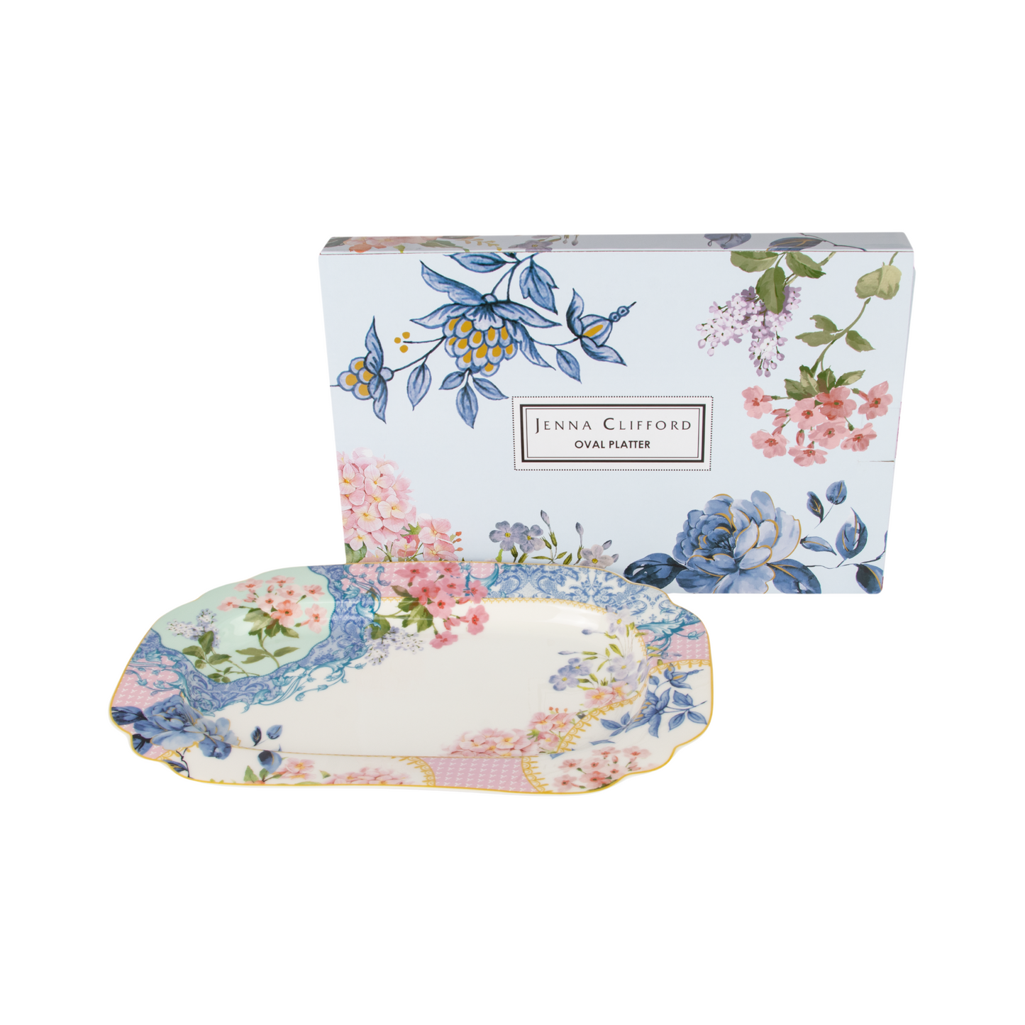 JENNA CLIFFORD – Belle Fleur Rectangular Platter