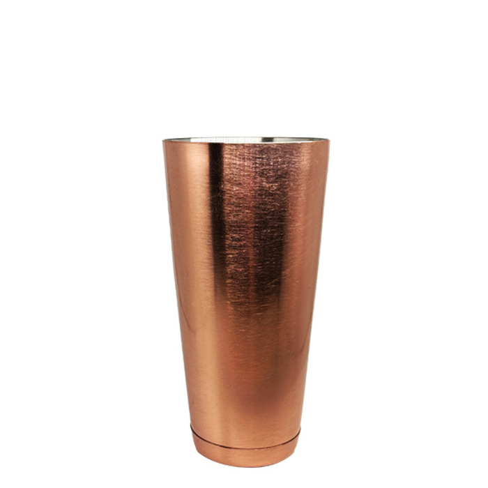 Boston Shaker 800ml No Lid Copper Plated