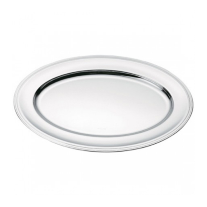 Oval Platter Stainless Steel 40cm