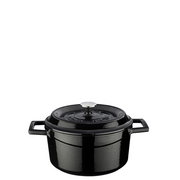 Lava Round Casserole 20cm - Black – 2.82L