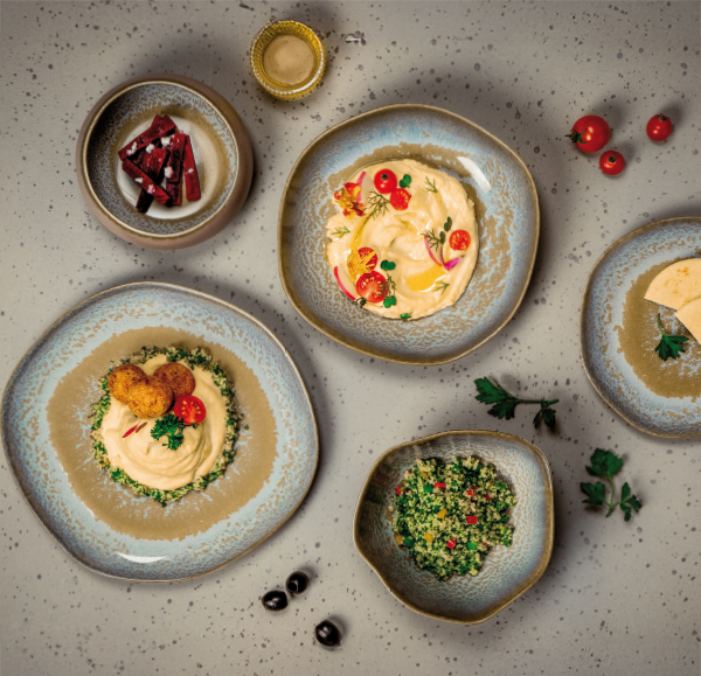 Ariane Mohenjo Daro Coupe Plate 25cm (Set of 4)