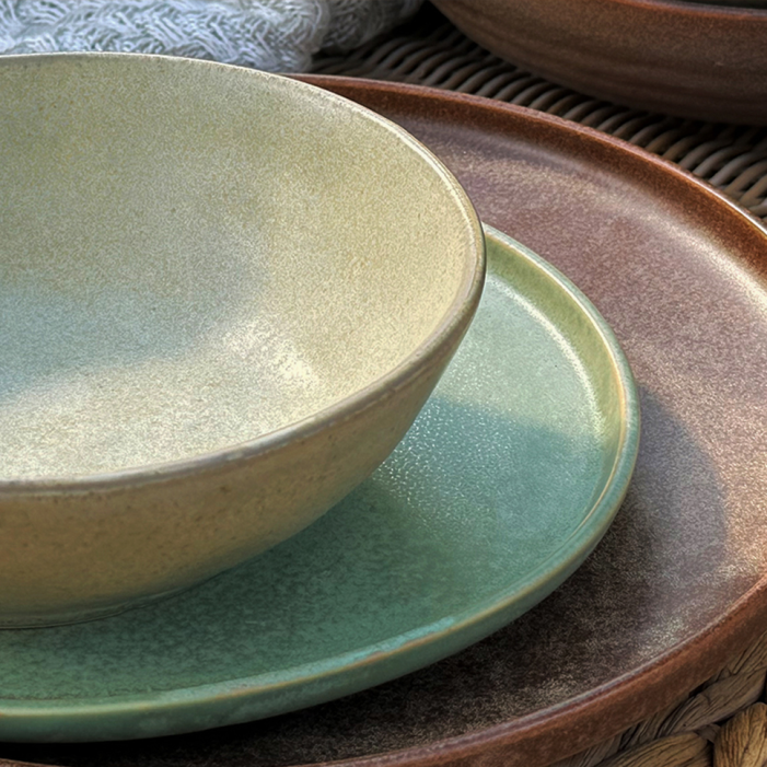 Nova Earth Sage Rectangular Platter 45x19cm