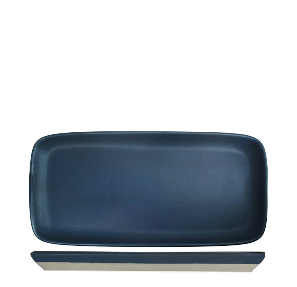 Nova Mezzo Blue Rectangular Plate 18x10cm (Set of 6)