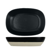 Nova Mezzo Black Rectangular Bowl 17cm × 12cm (Set of 6)