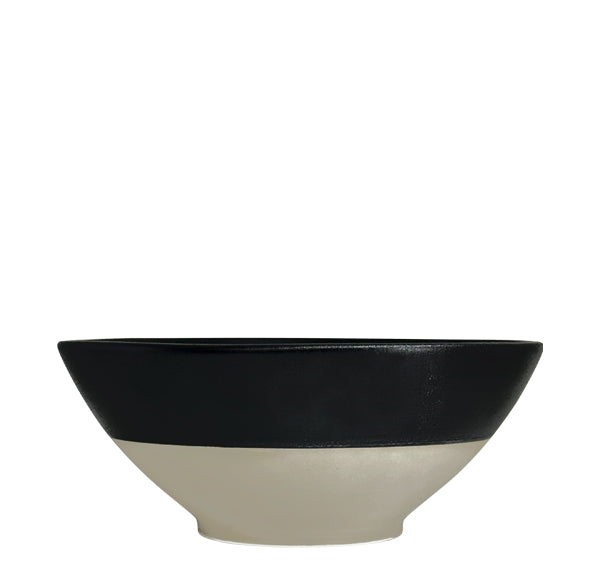 Nova Mezzo Black Bowl 19cm (Set of 4)