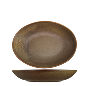 Nova Earth Mocha Oval Bowl 21.5cm (Set of 6)