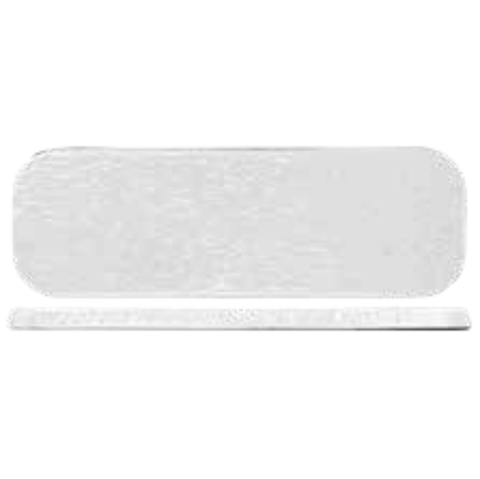 Nova Reveal Granite White Rectangular Plate 25x7.5cm (Set of 8)