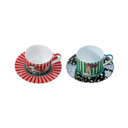 OLIVIA - Princess Cup & Saucer Set of 4