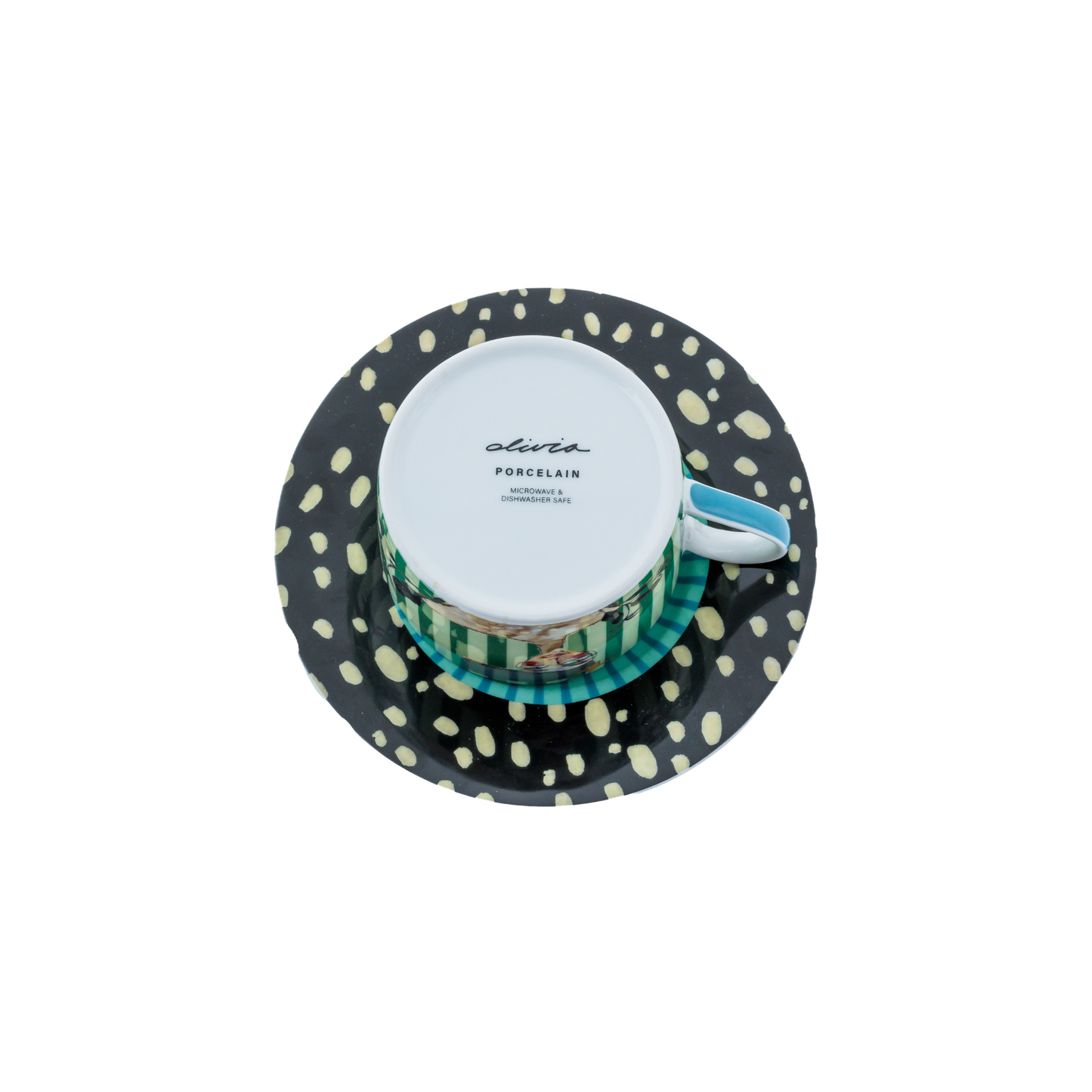 OLIVIA - Princess Cup & Saucer Set of 4