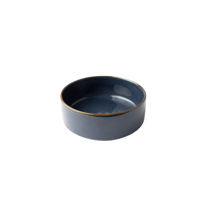 OMADA - Flat Stackable Cereal Bowl Blue