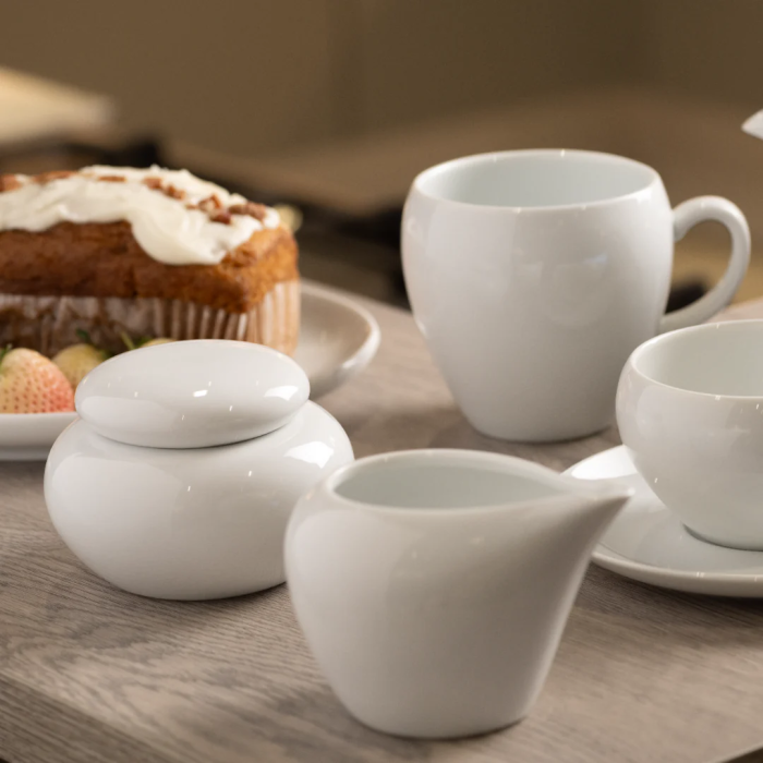 OMADA - Irregular Sugar Pot White