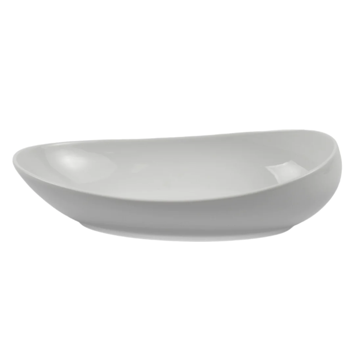 OMADA - Irregular Oval Plate 29.8cm White