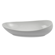 OMADA - Irregular Oval Plate 29.8cm White
