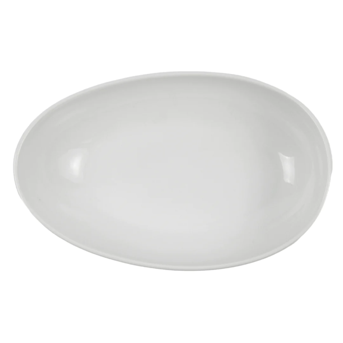 OMADA - Irregular Oval Plate 29.8cm White