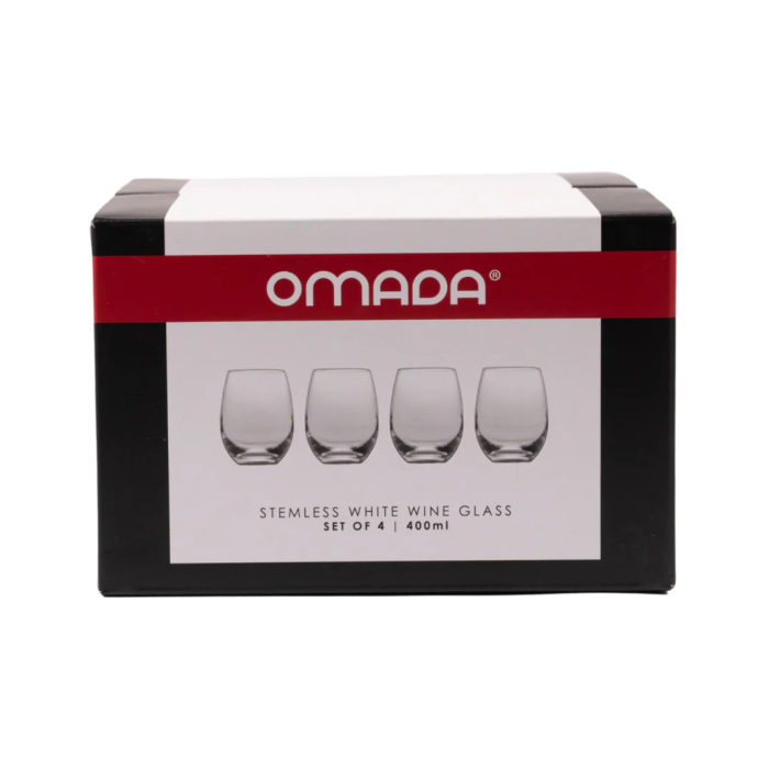 OMADA - Stemless White Wine - 400ml (Set of 4)