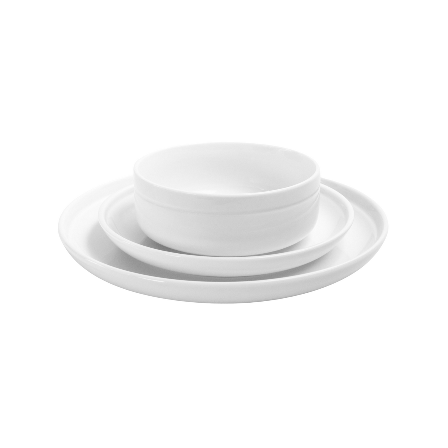 OMADA - Linea White Dinner Plate Set of 4