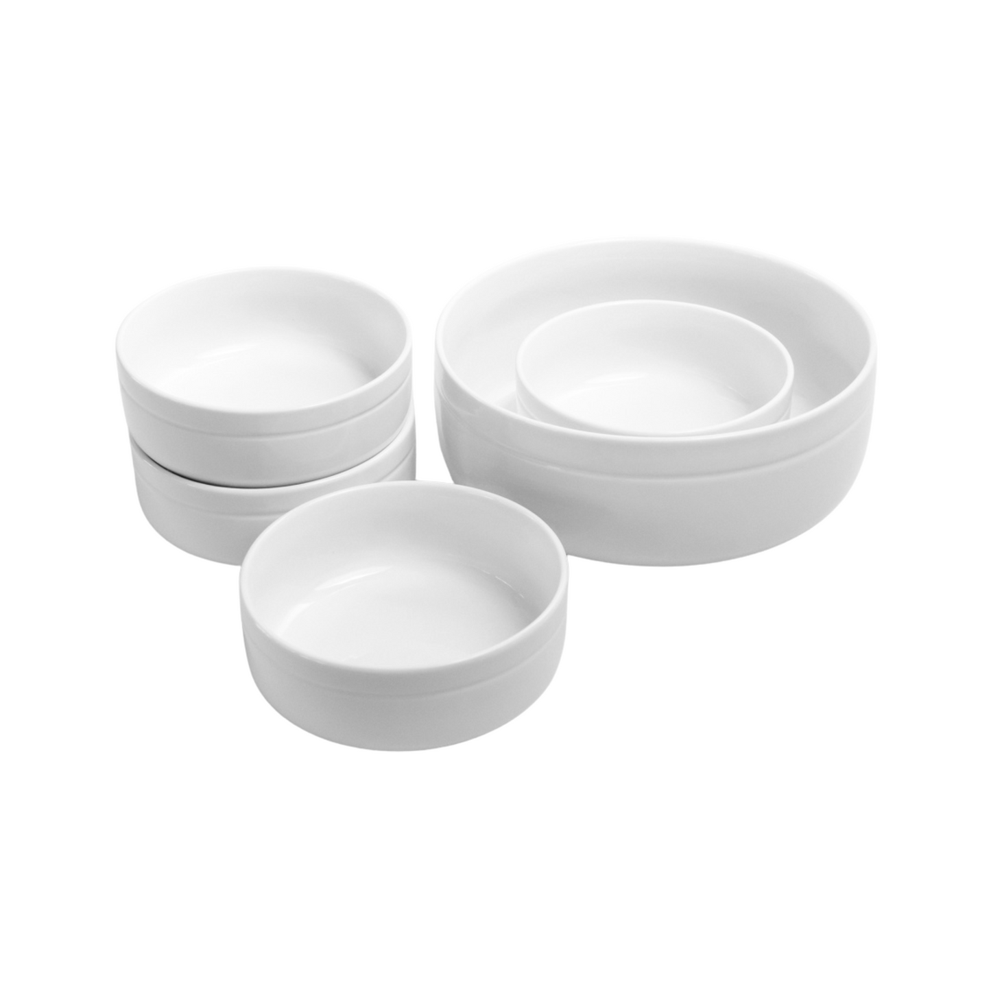 OMADA - Linea White Salad Bowl 24cm
