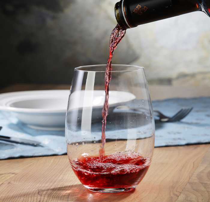 Royalex Banquet Stemless Wine Glass 580ml (Case Pack of 12)