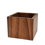 Acacia Riser Cube 12cm × 10cm