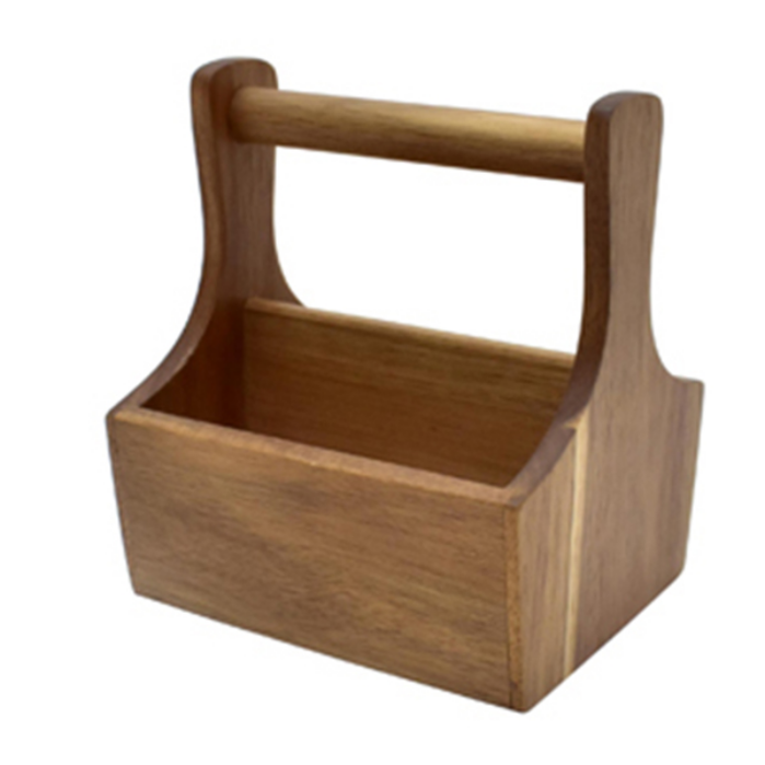 Acacia Condiment Crate