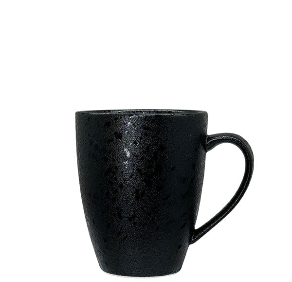 Nova Rain Black Mug 400ml (Set of 6)