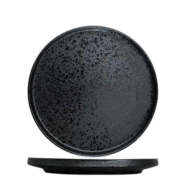 Nova Rain Black Apex Plate 21cm (Set of 4)