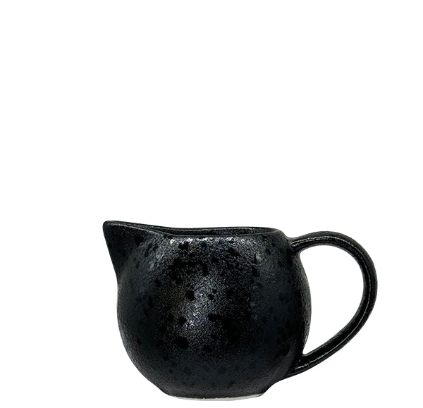 Nova Rain Black Milk Jug 160ml (Set of 4)