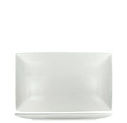 Nova Rain White Rectangular Plate 27cm × 16.5cm (Set of 4)